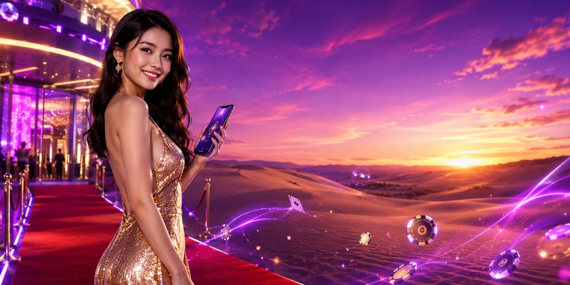 Ánh đèn neon rực rỡ tại khu vực đặt cược sôi động ở Mũi Né