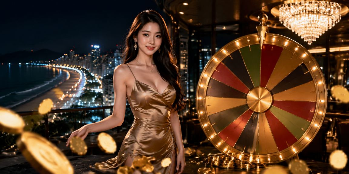 Khung cảnh chơi roulette và casino tại bãi biển Vũng Tàu, không gian giải trí cuối tuần